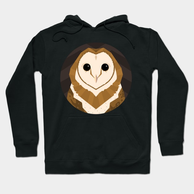 Barn Owl Hoodie by Locomon